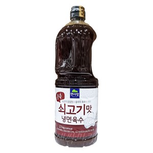 면사랑 쇠고기맛 냉면 육수 2.1kg, 1개