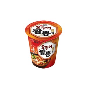 농심 오징어짬뽕 소컵 67g, 3개