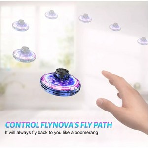 re 드론 헬기 비행기 헬리콥터 입문용 초급용 Flynova 플라잉 스피너 부메랑 매직 미니 ufo drone flyorb fidget toys original product, 그물, 1개