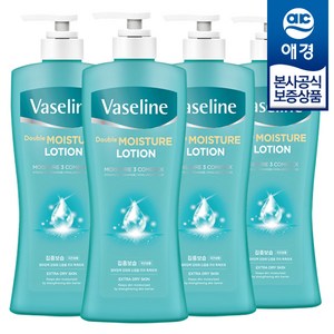 애경바세린 더블 모이스처 바디로션 랜덤발송, 450ml, 4개