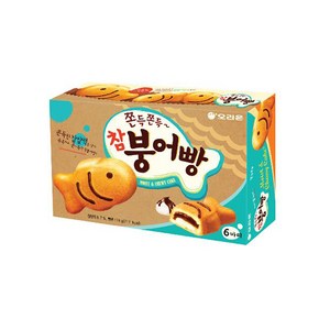 오리온 참붕어빵 6p, 174g, 9개