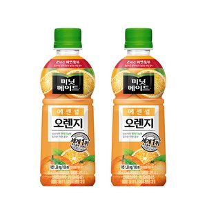 [본사직영] 미닛메이드 에센셜 오렌지 350PET X 24입, 24개, 350ml