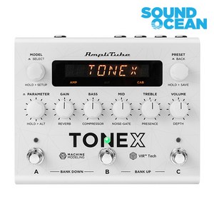 IK Multimedia Effecto Pedal 아이케이 멀티미디어 이펙터 페달, TONEX Pedal 화이트 Edition, 1개