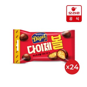 오리온 다이제볼, 42g, 24개