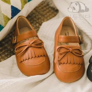 베이비쨈 남아용 프린지 포인트 버클 로퍼