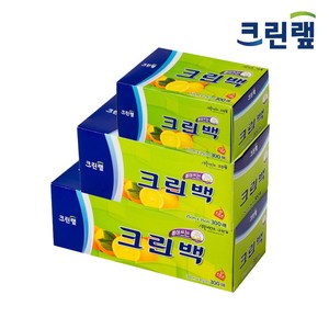 크린랲 크린백 300매X3개 총 900매 미니+중+대, 1세트