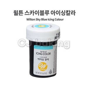 cjbaking wilton 윌튼색소 젤 스카이블루, 1개