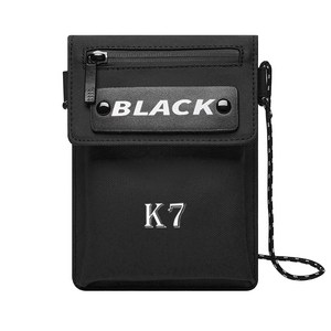 BLACK K7 남여 공용 크로스백 가방 하이브리드 패션 카드홀더 미니 방수 핸드폰가방