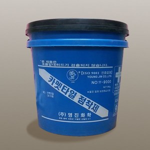 카펫타일접착제/카펫타일본드/타일본드/영진화학, 4kg, 1개