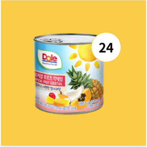 동원 Dole 후르츠칵테일 432g 24캔, 24개