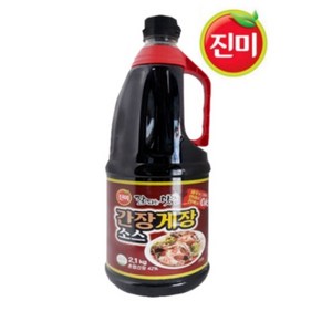 진미 잘되는맛집 간장게장소스 2.1kg X 6통 (1박스) 밥도둑 새우장 게장 비법소스, 2개