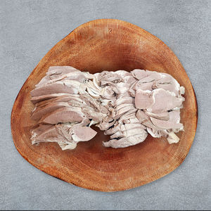 이동수뒷고기 슬라이스염통, 400g, 1개