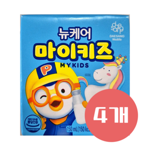 뉴케어 마이키즈 밀크맛, 150ml, 4개