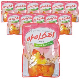 희창유업 자연생각 아이스티 복숭아, 900g, 1개입, 12개