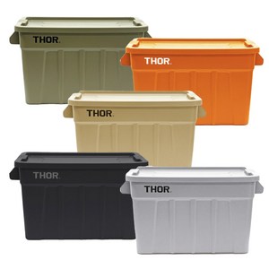 Thor 토르박스 75L 컨테이너 캠핑 리빙박스, 탄(코요테), 1개