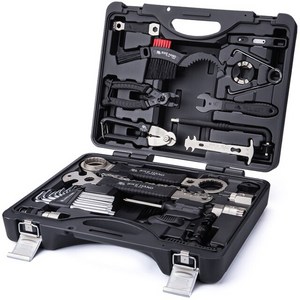 자전거 수리 용품 박스 멀티 키트 세트 MTB 도로 홈 타이어 레버 체인 BB, 20 in 1 tool set, 1개