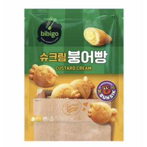 CJ 비비고 슈크림붕어빵, 300g, 4개