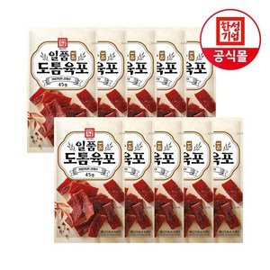 기타 한성기업 일품 도톰육포 45g x 4봉, 10개