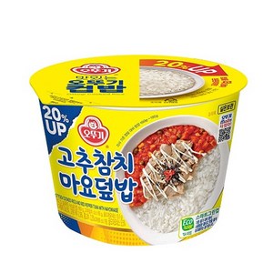 오뚜기 컵밥 고추참치마요덮밥, 280.5g, 3개