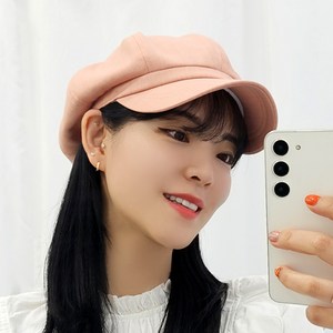 팔각모자 헌팅캡 무지 캡 여성 뉴보이스캡 모자