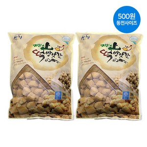 지리산 굳지않는 빙수 고명인절미 2KG 500원 동전사이즈, 2개