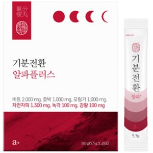 생활약속 기분전환 알파플러스, 110g, 5개