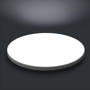슬림 원터치 LED 원형 방등 50w 천장등, 화이트