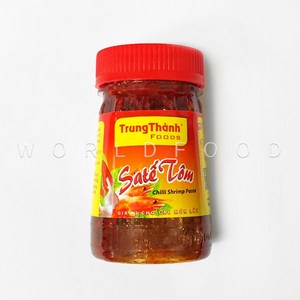 월드푸드 베트남 새우 고추기름 중탄 사떼똠 SATE TOM 100g, 1개