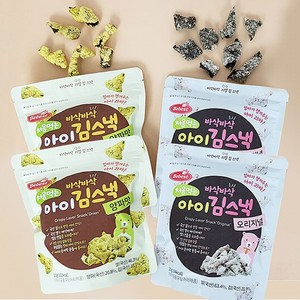 처음먹는 아이 김스낵 양파2개 + 오리지널 2개, 양파맛2개+오리지널2개