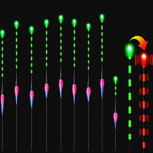 스마트 나노 전자찌 낚시 야광 고부력 저부력 올림 장찌, pf035, MY004, 1개