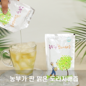 농부가 짠 맑은 도라지배즙, 120ml, 50개