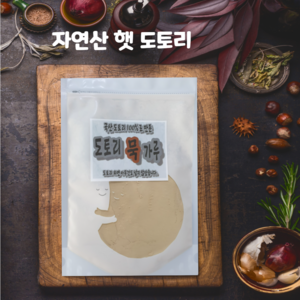 (한들식품) 국산100% 2024년 햇도토리가루 도토리묵가루, 500g, 1개