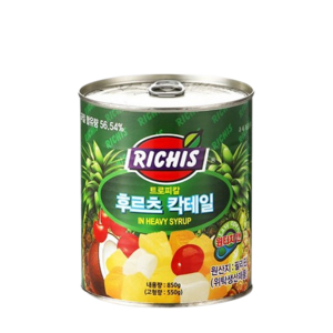 리치스 트로피칼 후르츠 칵테일 원터치, 850g, 3개