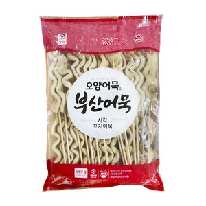 에이치에이유통 사조 오양 부산어묵 사각꼬치어묵 960g (드라이) (30꼬치) 대용량 오뎅꼬치 식자재 업소용, 1개