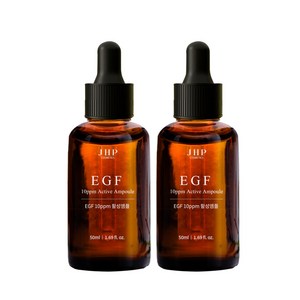 JHP EGF 10ppm 가로세로 모공활성 앰플, 50g, 2개