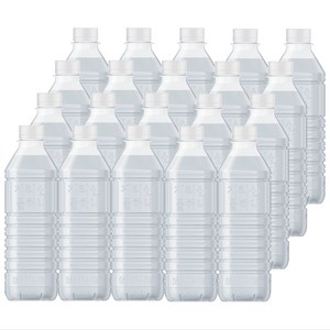 지리산물하나ECO 500ml X 160개 무라벨 생수 물500