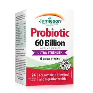 자미에슨 600억 유산균 Jamieson Pobiotic 60 Billion 24 caps, 1개, 24정