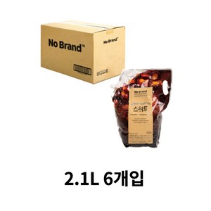 노브랜드 콜롬비아 아메리카노 스위트 2.1L 6개입, 6개