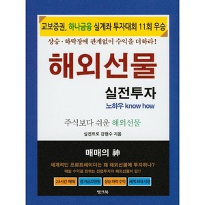 해외선물 실전투자 노하우:주식보다 쉬운 해외선물, 뱅크북, 강현수