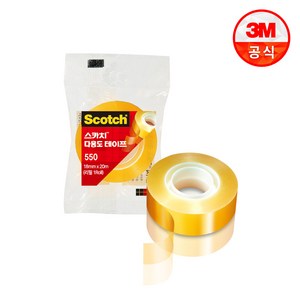 쓰리엠 스카치 다용도 테이프 550 18mm x 20m, 3개