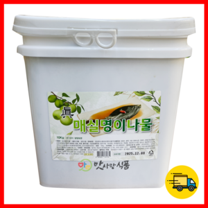 매실 명이나물(선우) 10kg 고기 명의나물 절임, 1개