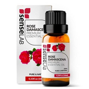 센스랩 SenseLAB 다마스카 불가리안 로즈 오일 100% 10ml, 1개