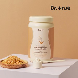 닥터트루 맛있는 단백질 쉐이크 다이어트 식사대용 초유 산양유 프로틴 곡물맛 750g, 1개