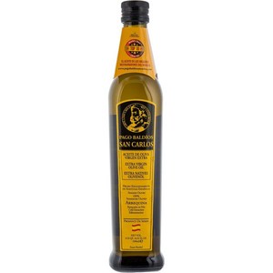 스페인 파고 발디오스 산 카를로스 PAGO BALDIOS SAN CARLOS 아르베퀴나 엑스트라 버진 올리브 오일, 500ml, 1개