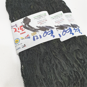 섬마을진도 산모 미역 3가닥 건미역 산모용, 140g, 3개