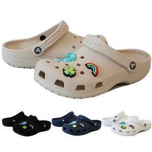 [크록스 정품] ORIGINAL CLASSIC CLOG 크록스 클래식 클로그 슬리퍼 + 레츄 악세사리 포함