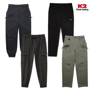 K2 작업복 작업복바지 노가다 M L XL, Black, 1개