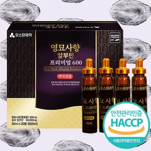 오스틴제약 마시는 알부민 영묘사향 프리미엄 600, 30개, 20ml