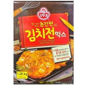 오뚜기 초간편 김치전 믹스, 1.28kg, 1개