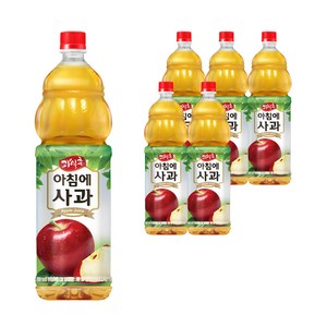 과일촌 아침에 사과, 1.5L, 6개